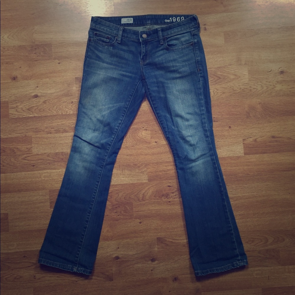 Gap 1969 skinny boot jeans